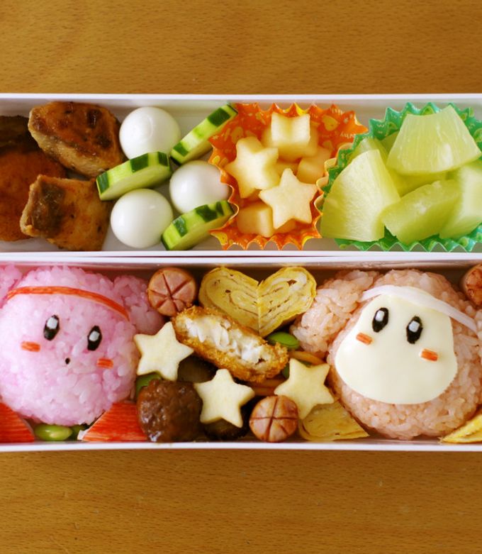 キャラ弁まにあ 星のカービィのお弁当 レシピ・作り方