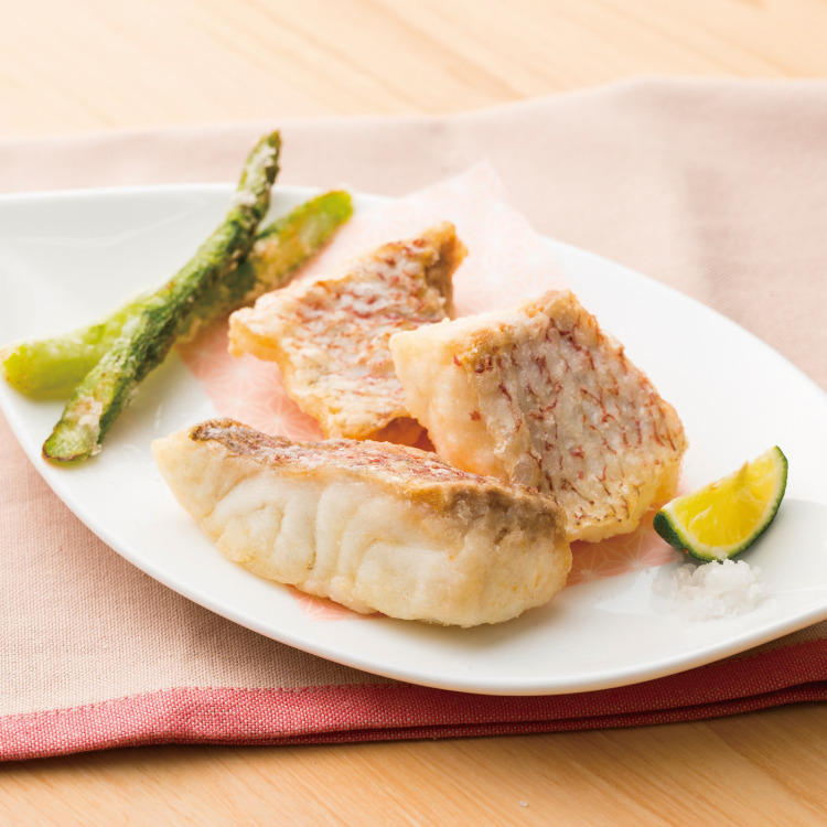 真鯛の風味の『雲仙うまか鶏の長崎県産鯛だしからあげ』バイヤーこだわりこだわり商品エレナ - 長崎・佐賀のスーパーマーケット