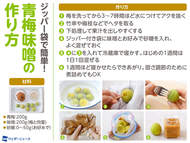 自宅で簡単!!梅干しをつけてみよう♪ 青梅編- aMeFarm えーみーふぁーむ家庭菜園 ブログ