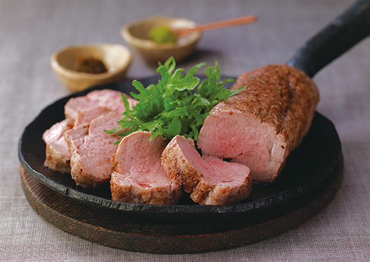 豚ヒレ肉の中華風蒸し