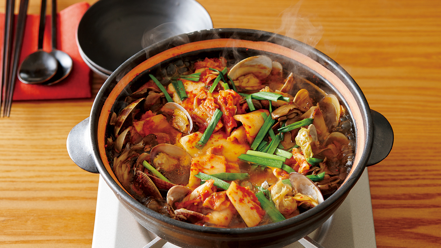 キムチ鍋の残りをアレンジ！簡単♪絶品ドリア