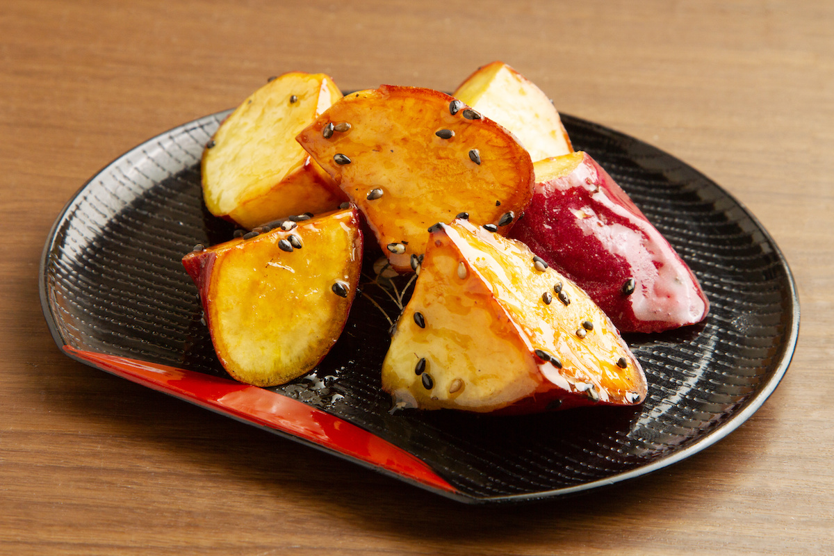 フライパンひとつで超簡単!油で揚げない大学芋