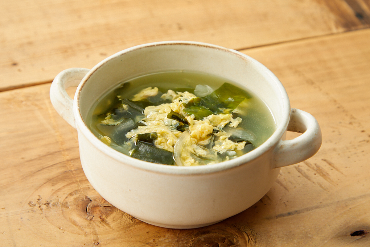 春告げわかめを使った 卵とわかめの中華スープイトーヨーカドーのクッキングサポート