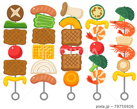 BBQ バーベキュー 鉄板焼き にんじんの写真素材 - PIXTA