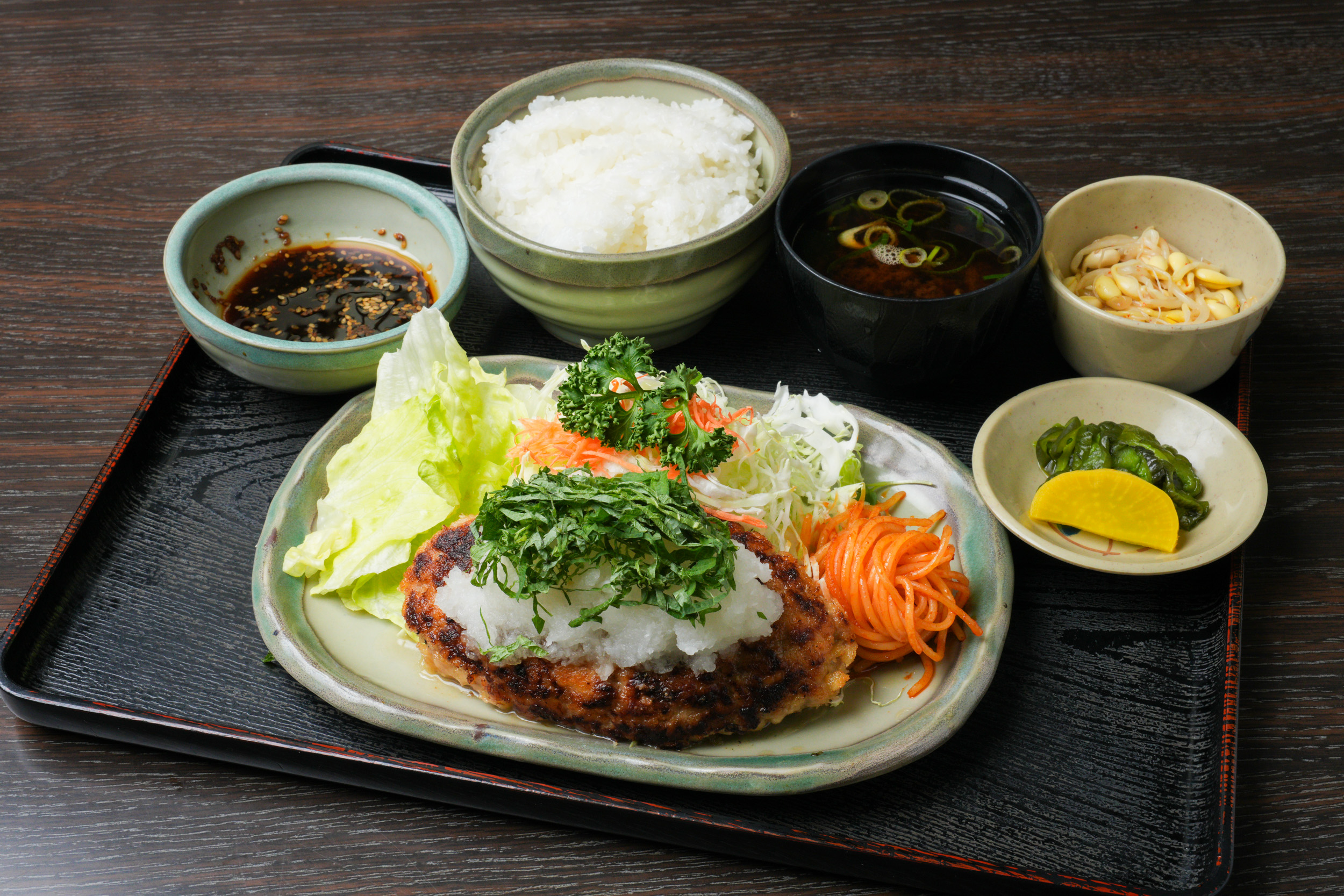 日本料理 鈴なり 和風ハンバーグセット 通販 ニッセン