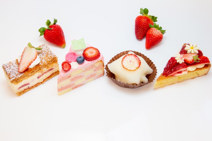 キハチ カフェ」でイチゴづくしを楽しむストロベリーフェア開催！ショートケーキやナポレオンパイもるるぶ&more