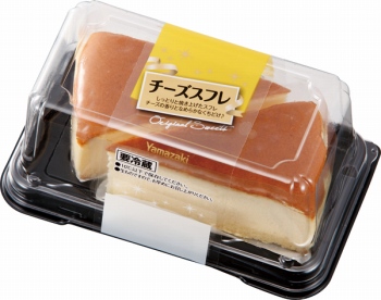 ヤマザキ 焼きチ−ズスフレ 北海道産チーズ 食べてみました