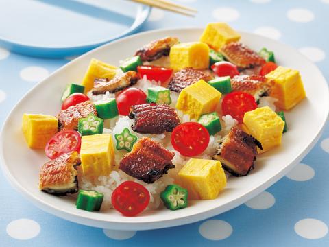 簡単うなぎのちらし寿司♪