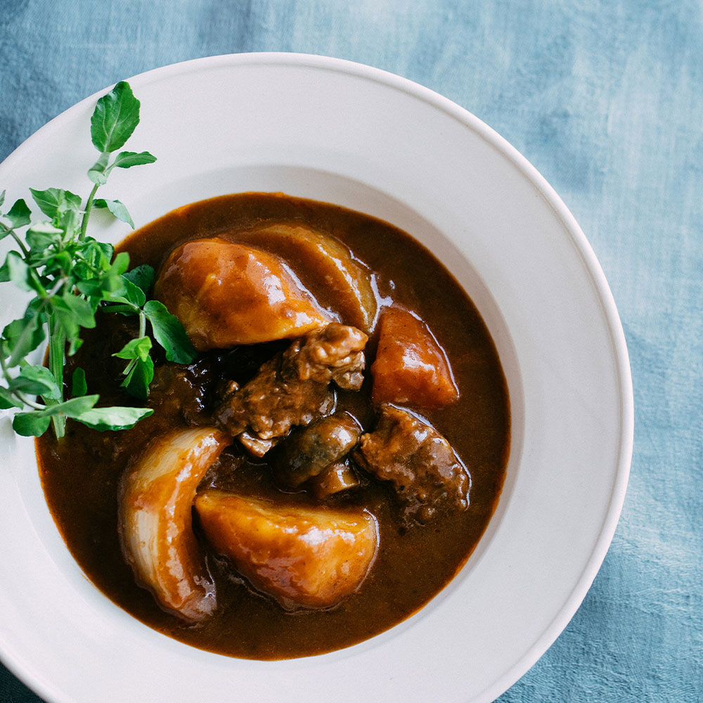 シロさんのビーフシチュー - われは稲モノ味なモノ