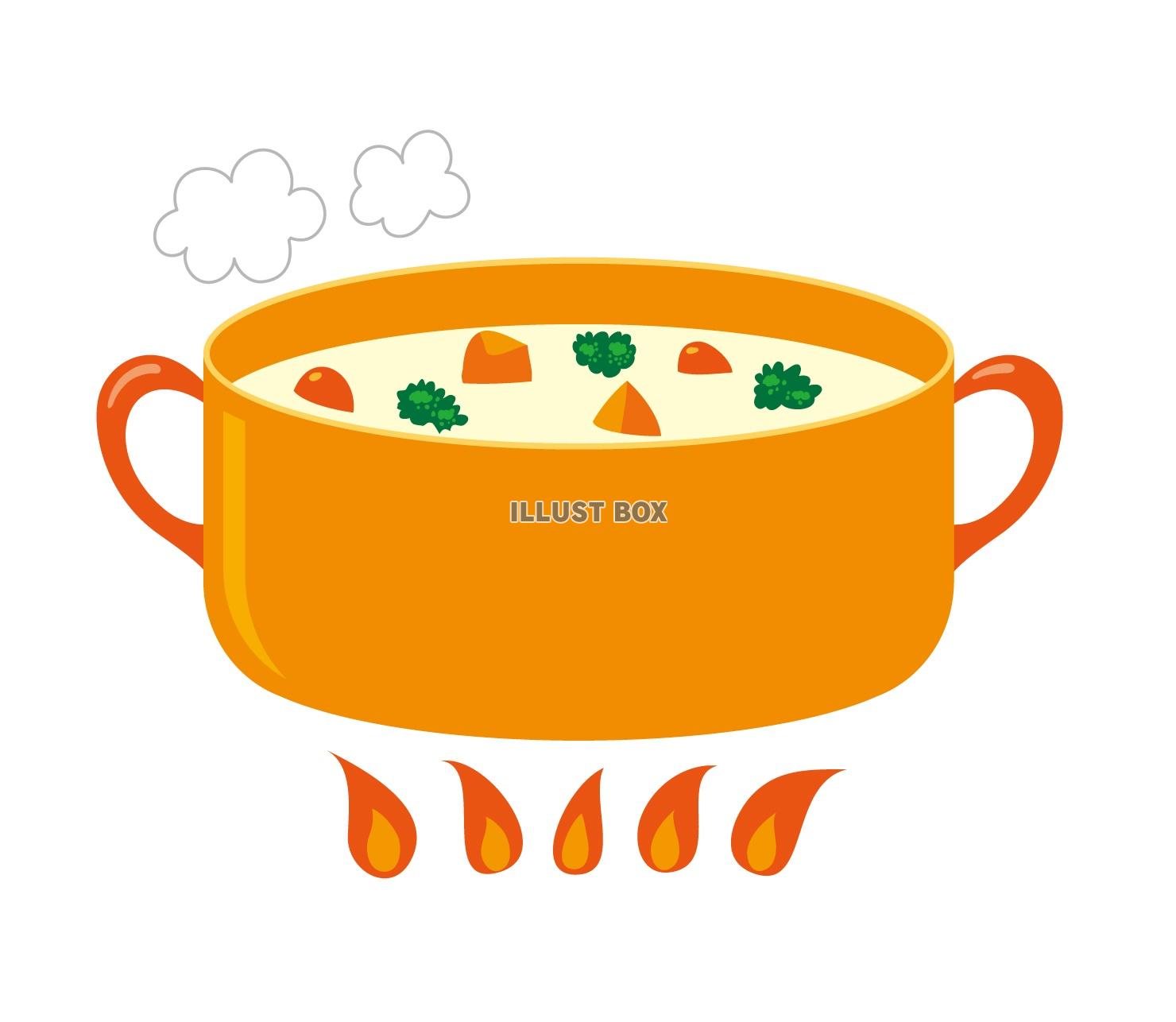 クリームシチューのイラスト - イラストくん