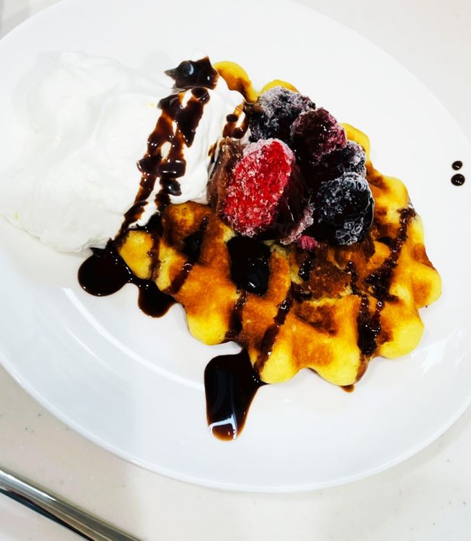 ホットケーキミックスで簡単ワッフルサンド