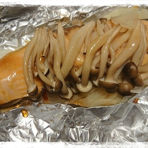 オーブンレンジで簡単！鶏のホイル焼き