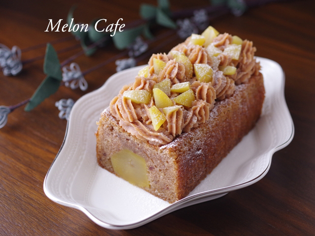 マロンのチーズケーキ