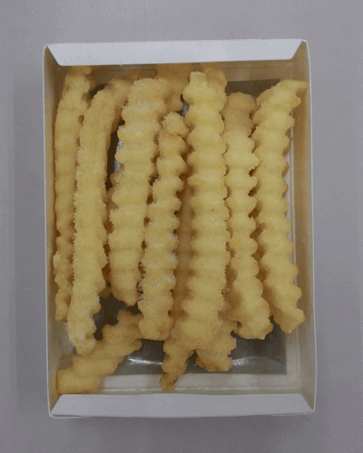 電子レンジ＋トースターフライドポテト