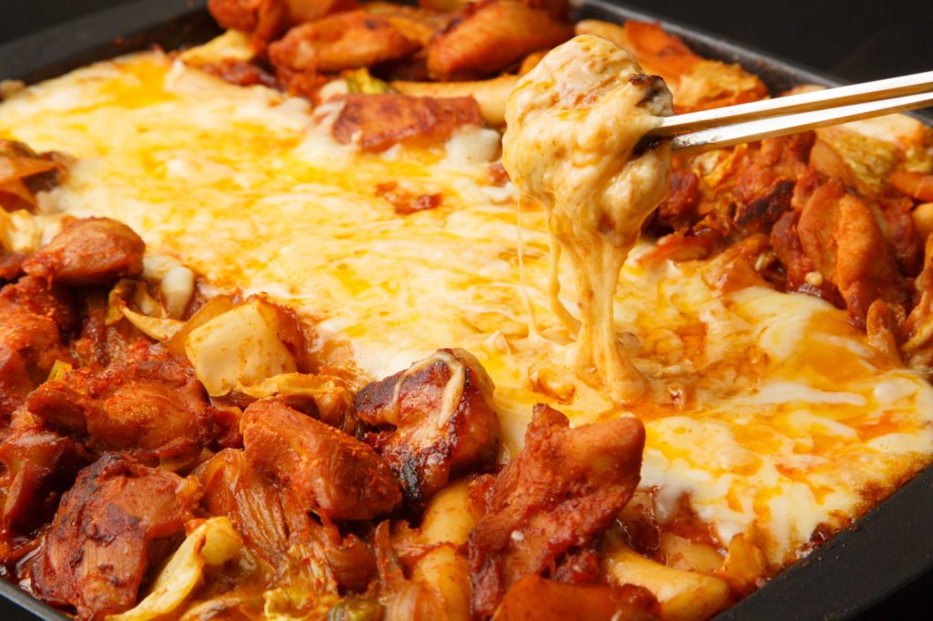 マルチグリドル チーズタッカルビレシピTikTok