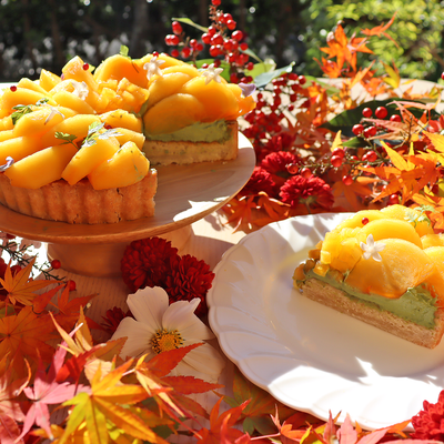 まるごと柿タルト のレシピ