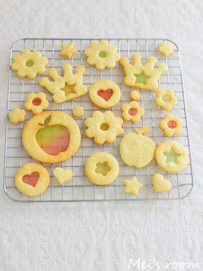 市販の飴で☆ステンドグラスクッキー♪