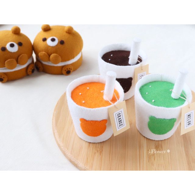 フェルトでハンバーガー作ってみた その1 - TEAM F-TYPE FACTORY