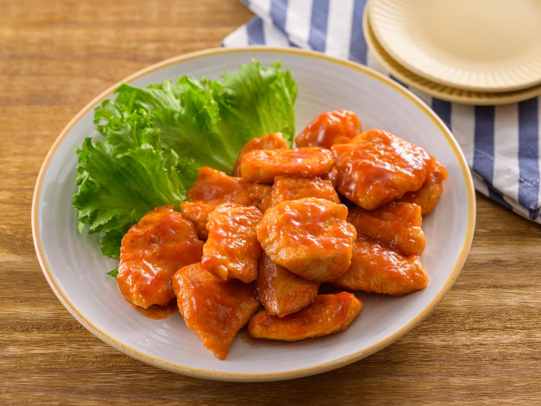 鶏むね肉のケチャップ炒め