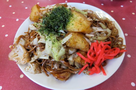 ジャガイモ入り焼きそばの写真素材写真素材なら「写真AC」無料 フリー ダウンロードOK