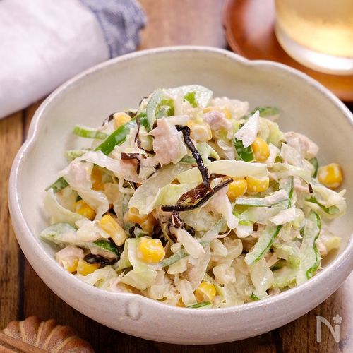 キャベツとツナのおひたし