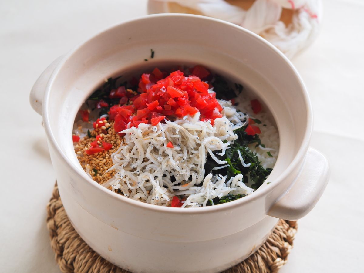 カリカリ梅のチャーハンOlive Oil Life オリーブオイルライフ