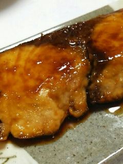 銀だらの照り焼き