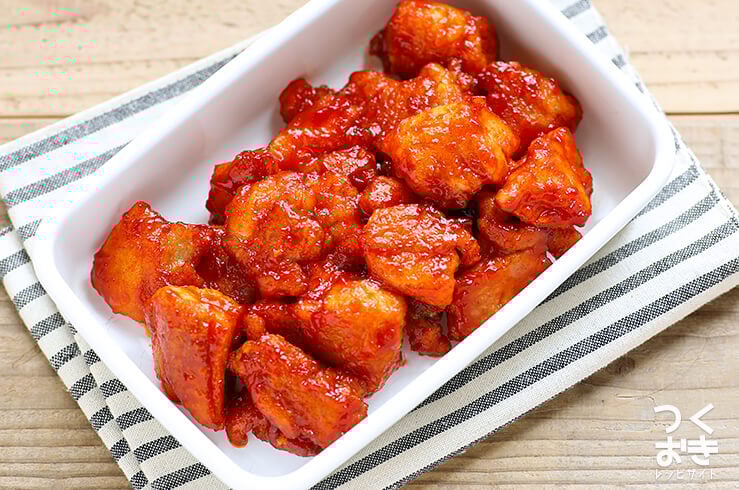 チーズIN♡揚げない鷄胸肉の優勝ヤンニョムチキン♬