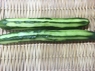 皮むきキュウリのかぼす風味
