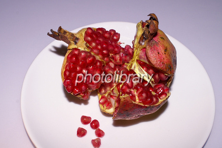 ザクロ、果物、断面。の写真素材・画像素材 Image 41880822