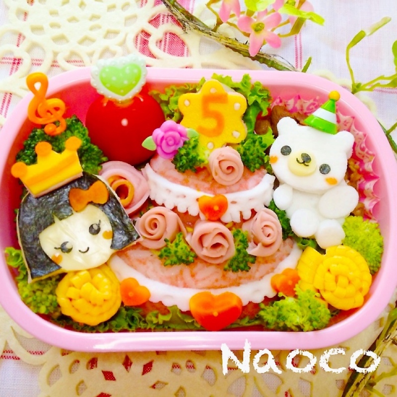 簡単！ケーキ風弁当で楽しいお誕生日会