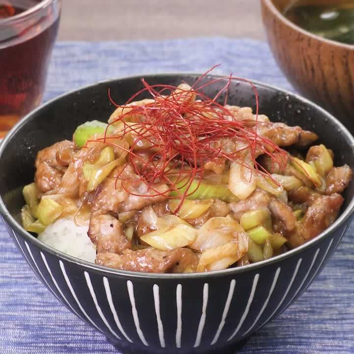5分でお店の味を再現！簡単なたまご丼レシピ