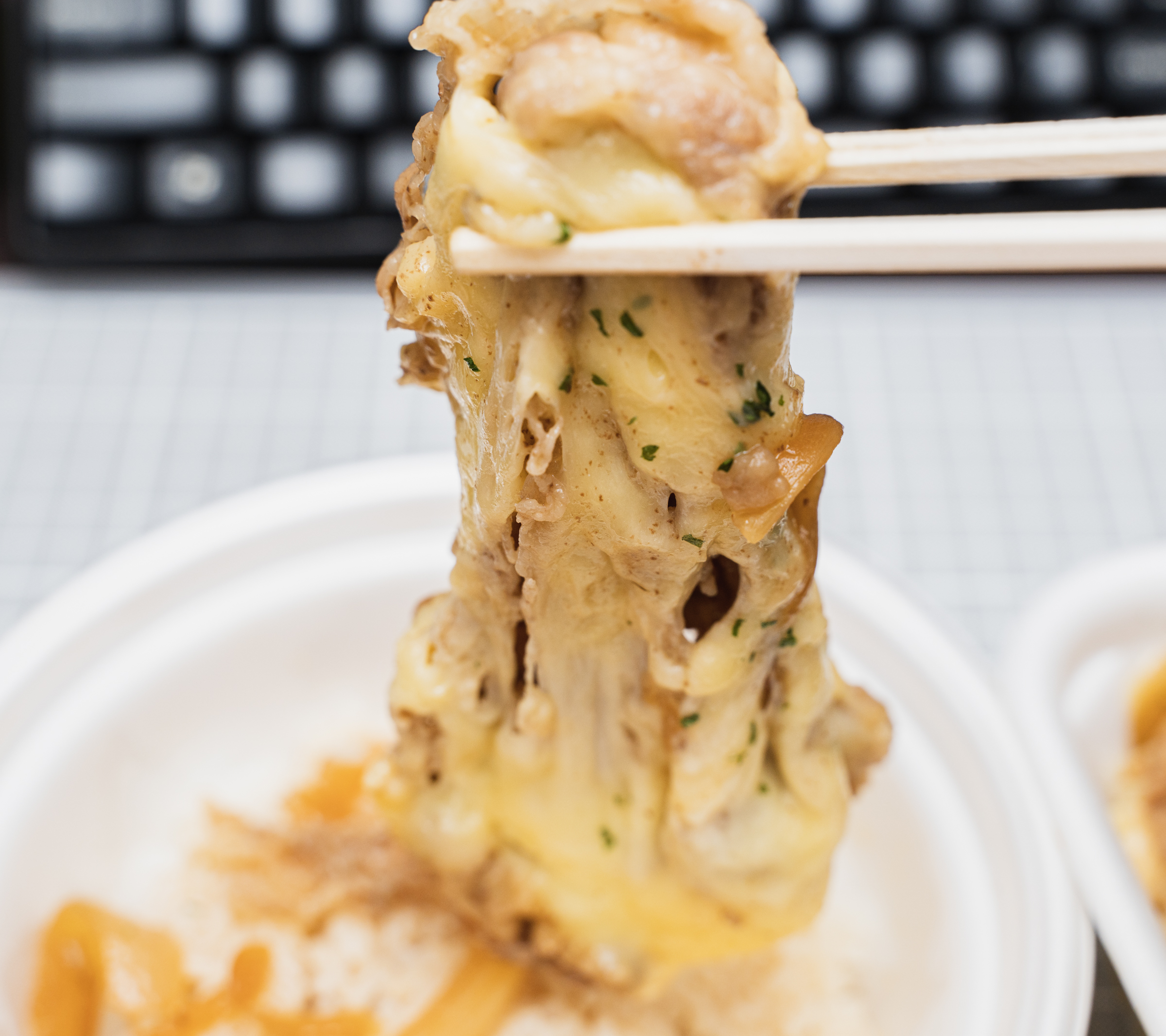 松屋のチーズとネギだれがリニューアル！トッピング牛丼を食べてみた新川崎.jp