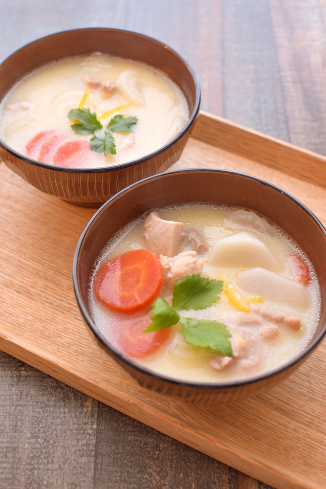 こっくり甘い 白みそのお雑煮