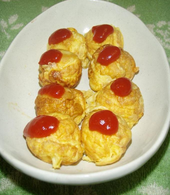 かわいいミニ乗っけオムライスの作り方