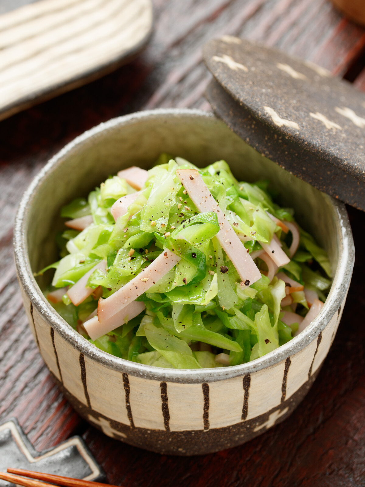 茹でキャベツの簡単サラダ