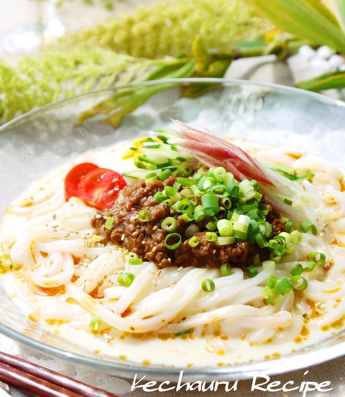 強烈な濃厚スープ！でも食べやすい冷やし担々麺の作り方