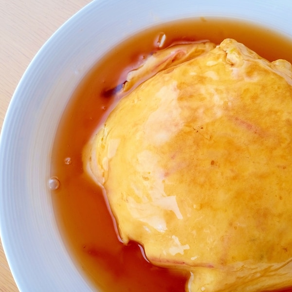 濃厚オイスターあんが絶品 給料日前のお手軽天津飯