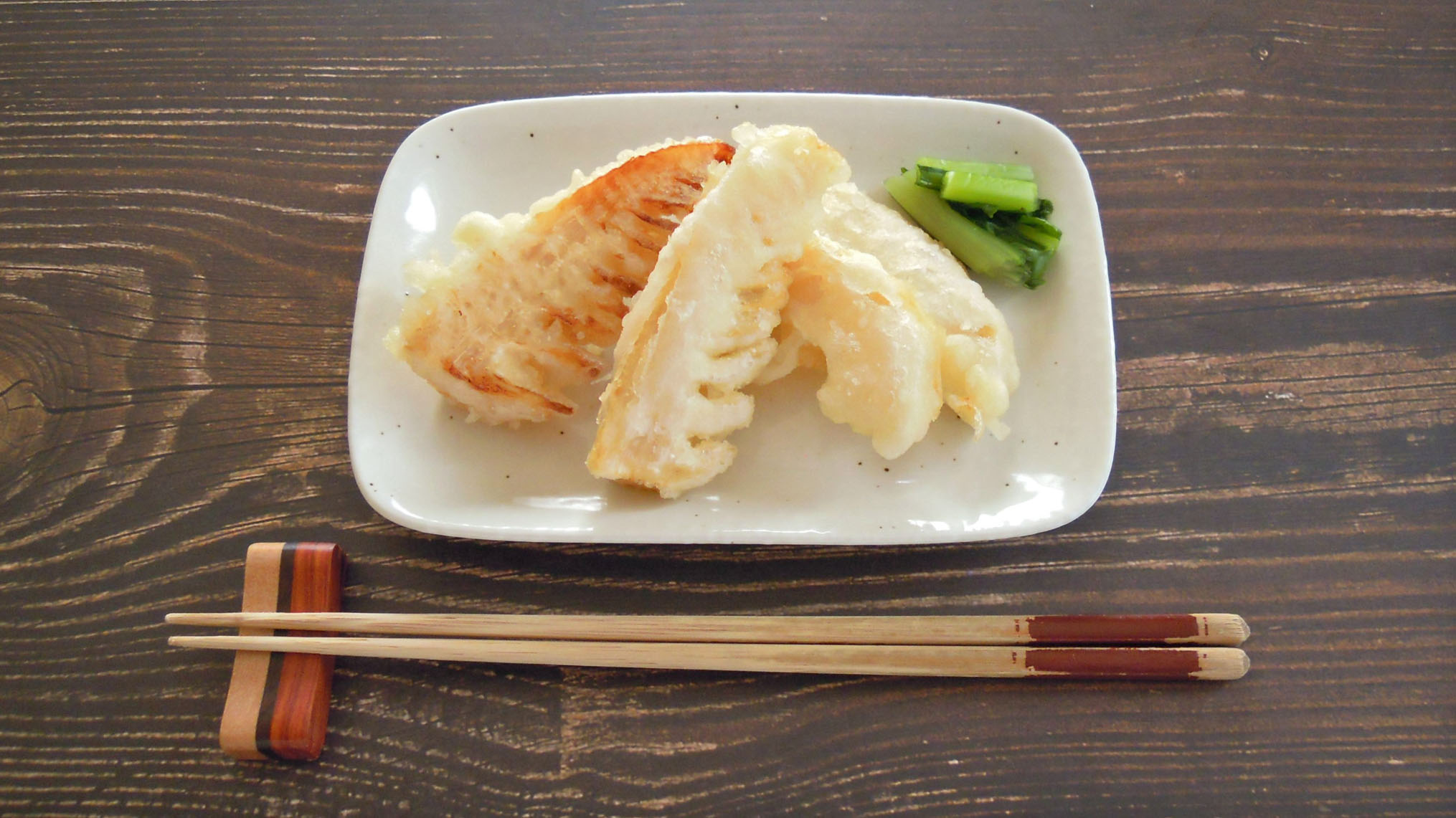 卵なしでも炭酸水ならサクサクゴーヤの天ぷらリーランさんの楽しい食卓•ワクワク編