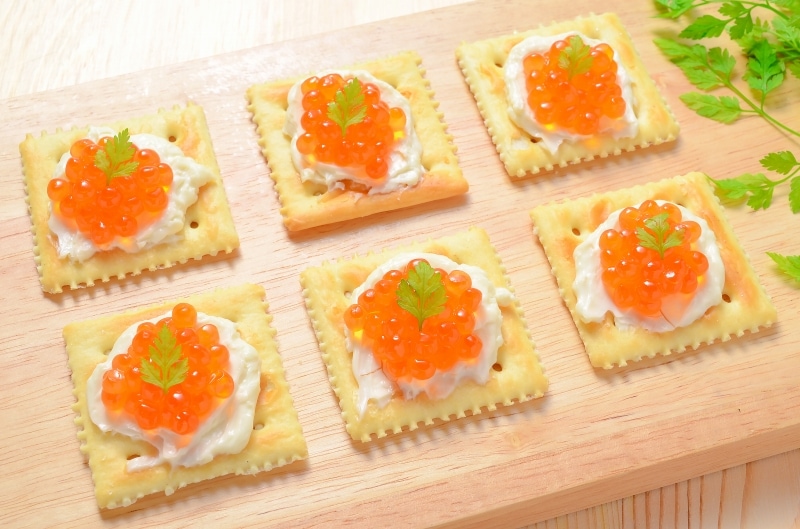 いくら 塩だけで味付け。北海道産、無添加です
