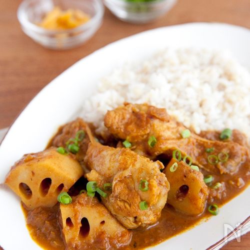 黄金のワンスプーン れんこん欧風カレーの作り方。舘様のエレガントカレー凛とした暮らし〜凛々と