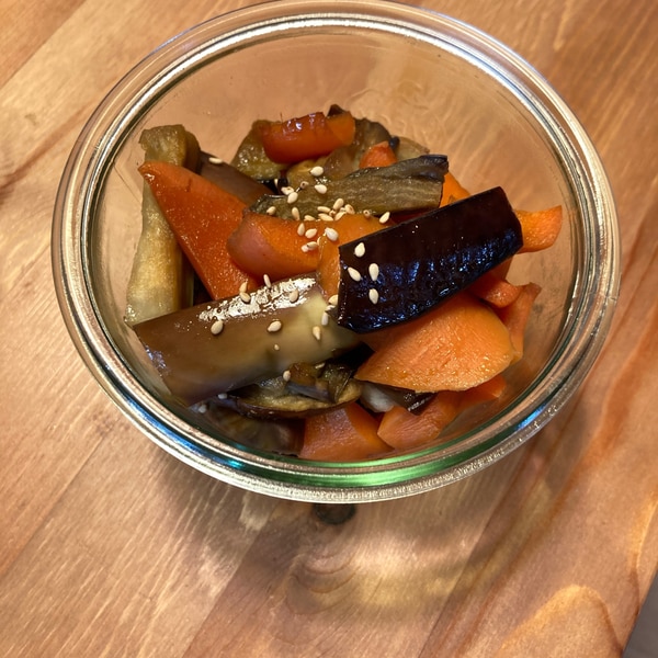 簡単5分でお弁当やおつまみに使える！なすのきんぴらのレシピ