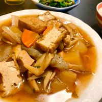 こんにゃくとごぼうとにんじんと厚揚げの煮物。 レシピ・作り方 by tommeg1202 - 楽天レシピ