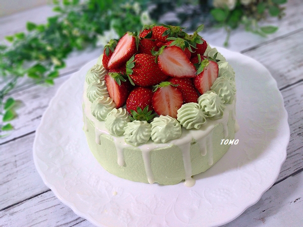 抹茶のデコレーションケーキレシピ、風味豊かなホールケーキの作り方お菓子・パン材料・ラッピングの通販 cotta＊コッタ