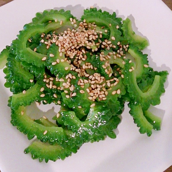 ゴーヤのナムル～簡単3stepおつまみ～