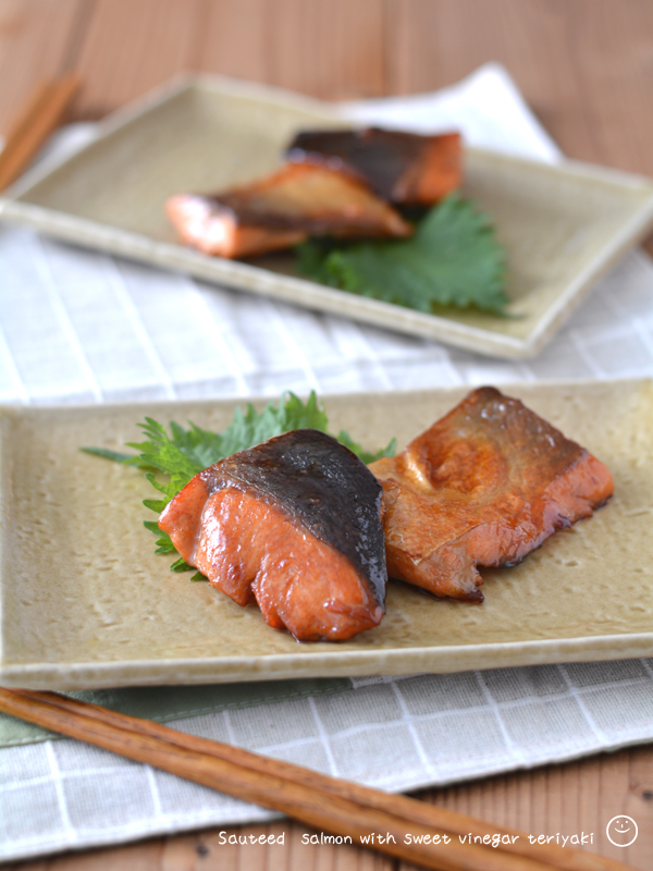 あじの竜田揚げで黄金比の甘酢照り焼き