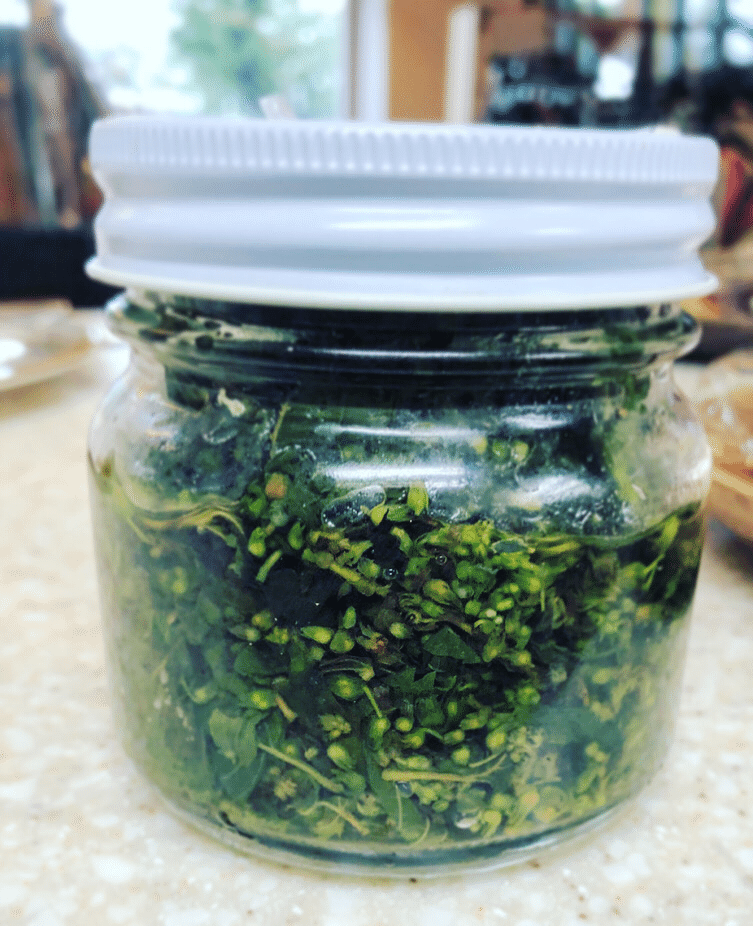 穂紫蘇の塩漬け カラダとココロととのう・おうちごはんレシピ 子育てのお悩みを料理で解決☆ちなつ子