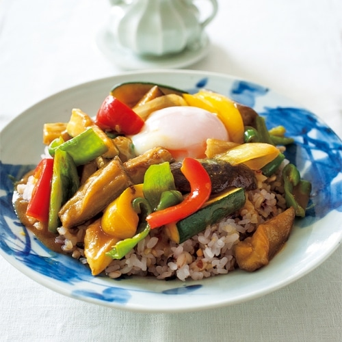 具だくさん夏野菜カレ