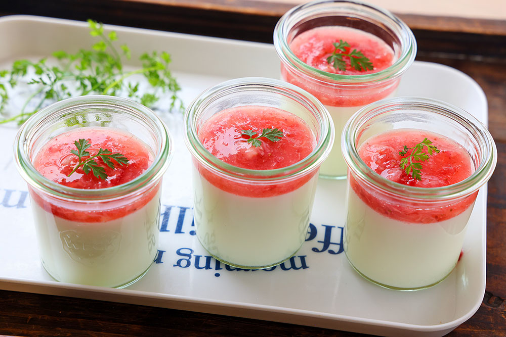 いちごミルクプリン 後期9～11ヶ月バイタミックス Vitamix