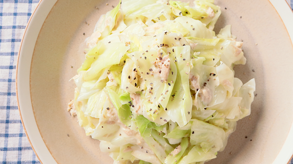 野菜ひとつ キャベツのコンソメサラダ